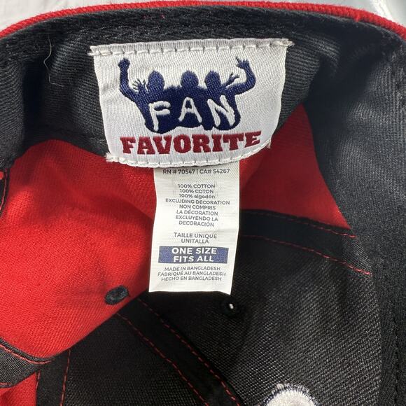 Washington Nationals Hat Cap Snap Back Red MLB Baseball Mens One Size OSFA - Picture 8 of 8